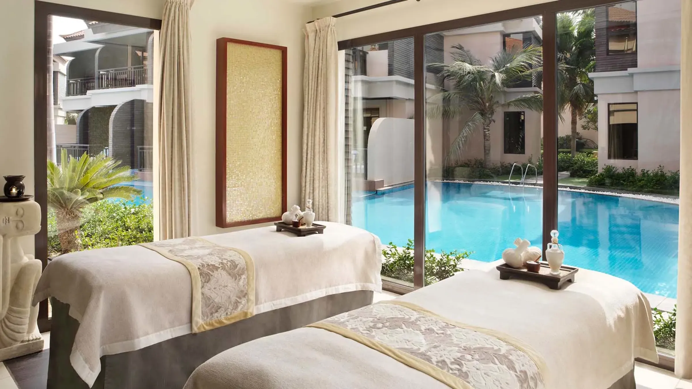 Spa Treatments at a Luxury Resort